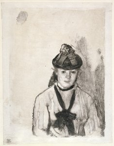 Porträt von Ellen Andrée, ca. 1876 von Edgar Degas