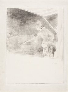 Sängerin in einem Café-Konzert von Edgar Degas