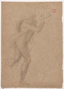 Studie nach einem Stich von Marcantonio Raimondi nach Raphael, 