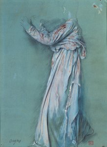 Studie einer Frau für „Semiramis“ (ca. 1860 - 62) von Edgar Degas