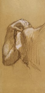 Studie eines Arms, ca. 1895-90 von Edgar Degas