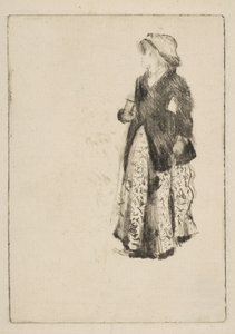 Die Schauspielerin Ellen Andrée von Edgar Degas