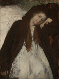 Der Genesende, ca. 1872-Januar 1887 von Edgar Degas