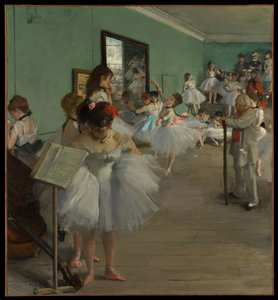 Die Tanzklasse von Edgar Degas