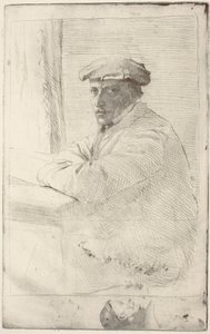 Der Graveur Joseph Tourny von Edgar Degas