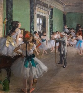 Die Tanzklasse von Edgar Degas