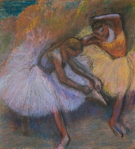 Zwei Tänzerinnen von Edgar Degas