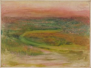 Sich windender Fluss von Edgar Degas