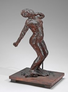 Frau beim Dehnen von Edgar Degas
