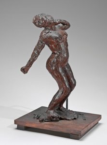 Frau beim Strecken von Edgar Degas