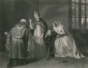 Königin Elisabeth und der Herzog von York, König Richard III.