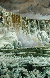 Niagarafälle im Winter