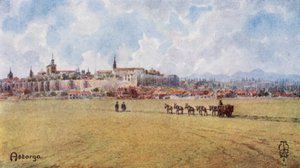 Nordspanien: Astorga, Von Südosten von Edgar T. A. Wigram