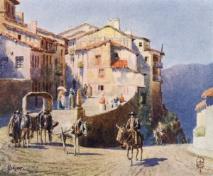 Nordspanien: Bejar, ein Zugang zur Stadt