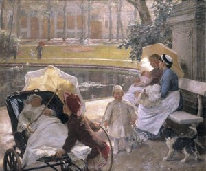 An der Ecke des Parks von Edgard Farasyn