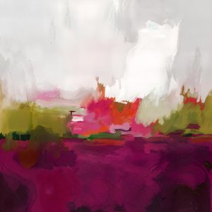 Bunte Abstrakte Landschaft