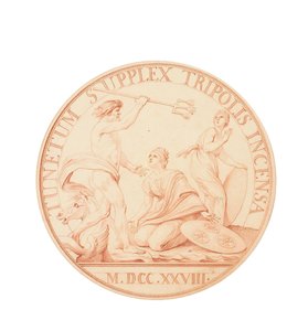 Bombardierung von Tripolis und Unterwerfung dieser Regentschaft und der von Algier, 1728