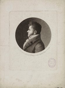 Porträt von Marie-Henri Beyle, genannt Stendhal