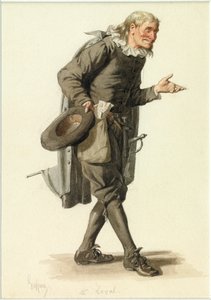 Porträt von Monsieur Loyal, um 1870 von Edmond Aime Florentin Geffroy