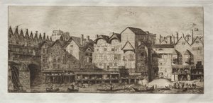 Teil der Stadt gegen Ende des XVII. Jahrhunderts