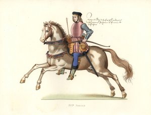 König Jakob IV. von Schottland (1473-1513) von Edmond Lechevallier Chevignard