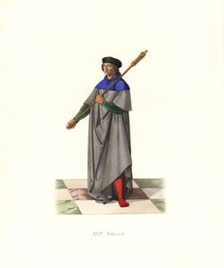 Amtsdiener unter König Ludwig XII. von Edmond Lechevallier Chevignard