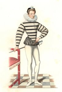 Porträt von Saint-Megrin, französischer Edelmann des 16. Jahrhunderts