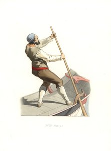 Venezianischer Gondoliere
