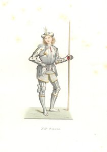 Italienischer Waffenträger von Edmond Lechevallier Chevignard