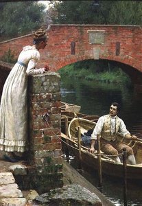 Der herzliche Abschied von Edmund Blair Leighton