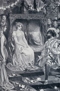 Illustration zu Goethes Faust von Edmund Bruning