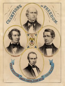 Champions der Freiheit, Redefreiheit, Pressefreiheit, freier Boden, freie Männer