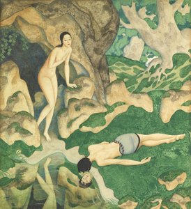 Echo und Narziss von Edmund Dulac