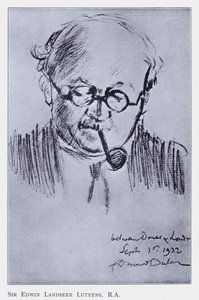 Sir Edwin Landseer Lutyens, Illustration für Souvenir des Queen