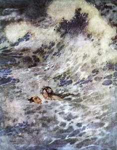 Die kleine Meerjungfrau von Edmund Dulac