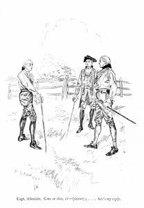 Illustration für Sheridans The Rivals