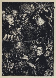 Illustration für Tennysons Maud von Edmund Joseph after Sullivan