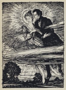 Illustration für Tennysons Maud von Edmund Joseph after Sullivan