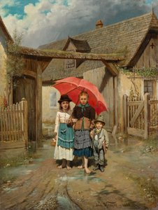 Zur Schule von Edmund Krenn