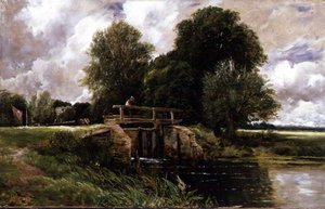 Durch eine Schleuse fahren