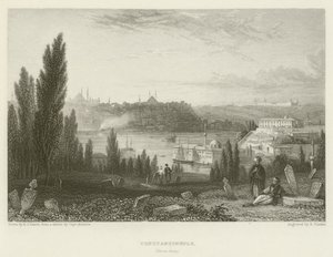 Konstantinopel, von Pera aus von Edmund Thomas Parris