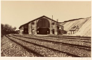 Bahnhof Longueau von Edouard Denis Baldus