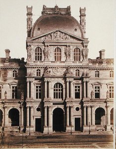 Der Pavillon Richelieu des Louvre