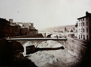 Ansicht von Vienne von Edouard Denis Baldus