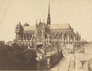 Kathedrale von Amiens von Édouard Baldus