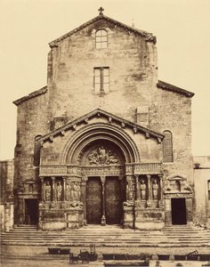 Kirche Saint-Trophime, Arles von Édouard Baldus