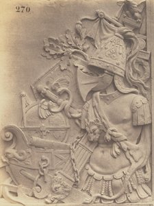[Dekoratives Element von Emile Knecht, Dekoration des Louvre, Paris] von Édouard Baldus