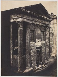 Fassade, Tempel des Augustus und der Livia, Vienne