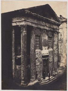 Fassade, Tempel des Augustus und der Livia, Vienne
