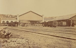 Lyon. Bahnhof Perrache von Édouard Baldus